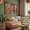 Whispering Colors Abstract Modern Wall Art