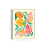 Abstract Mango Wall Art