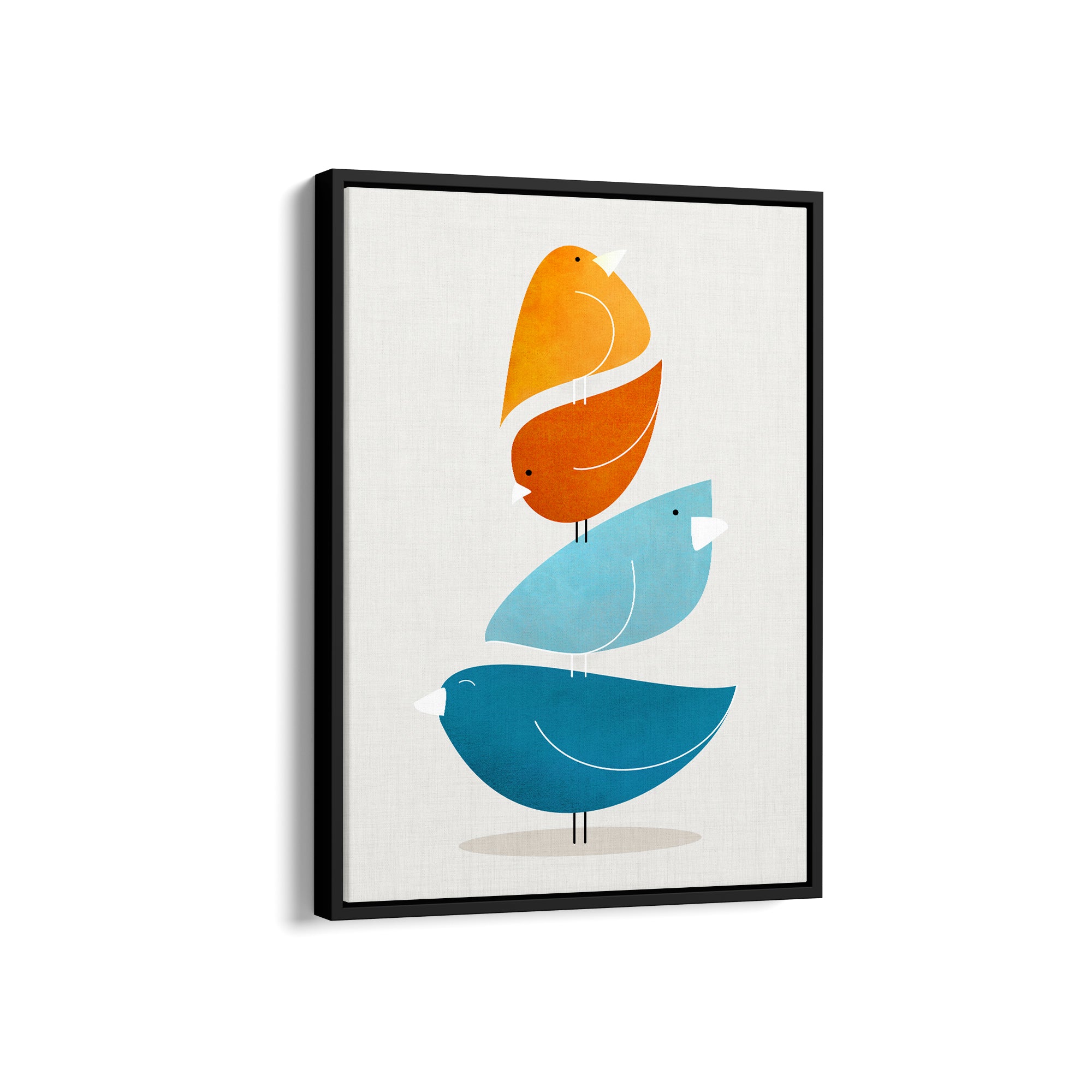 Bird stack Wall Art