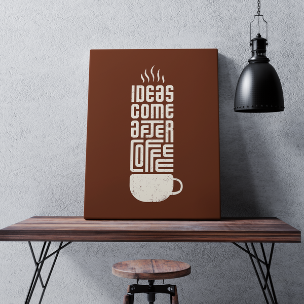 Coffee Mug, Ideas come after coffee