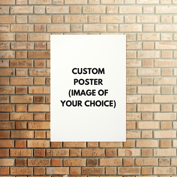 Custom Paper Poster (Image of your choice)