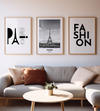 Set of 3 Fashion Wall Art