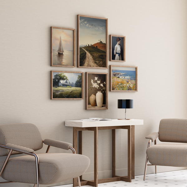 Set of 6 Mix-Modern Wall Art