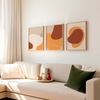 Set of 3 Abstract Wall Art