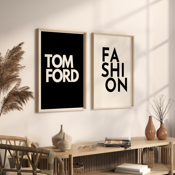 Set of 2 Fashion Wall Art