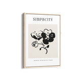 Simplicity Wildflower Waltz Boho Modern Wall Art