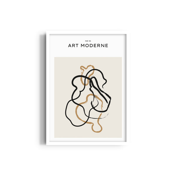 Art Moderne Abstract Boho Modern Wall Art