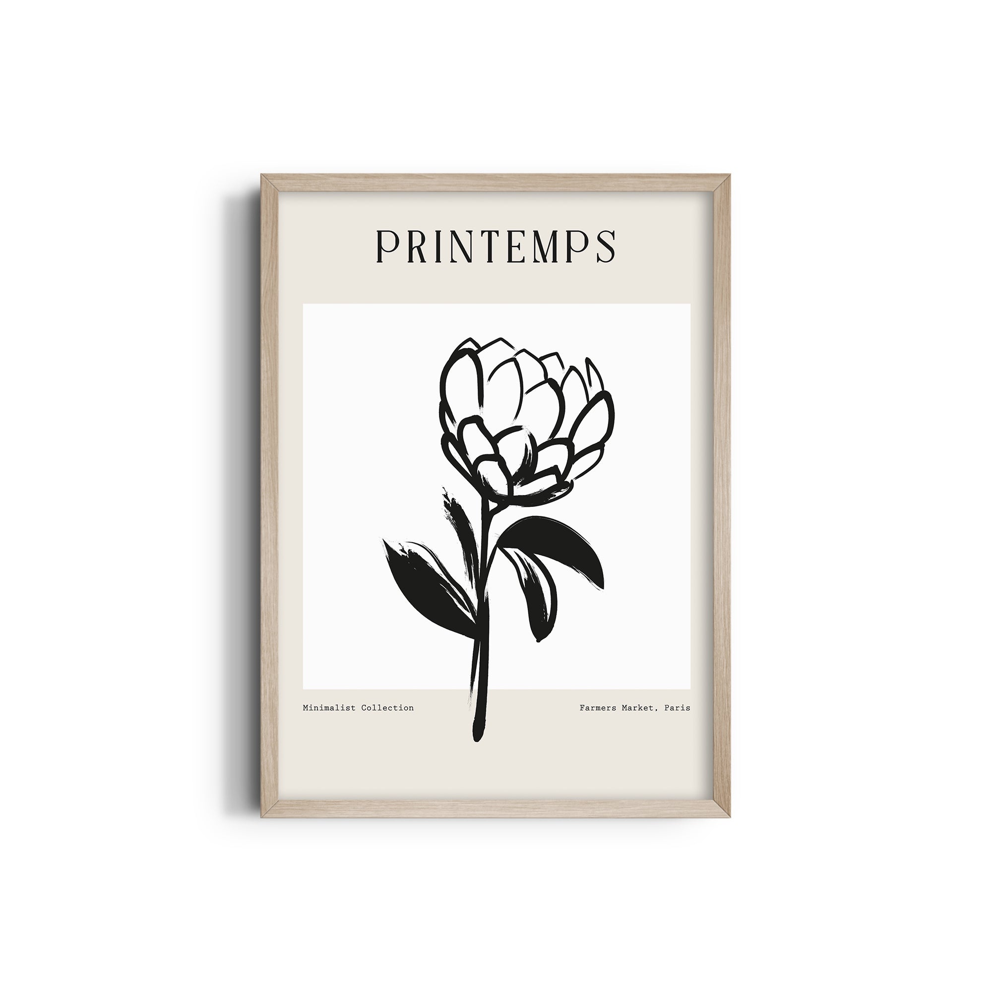 Farmers Market Boho Modern Wall Art
