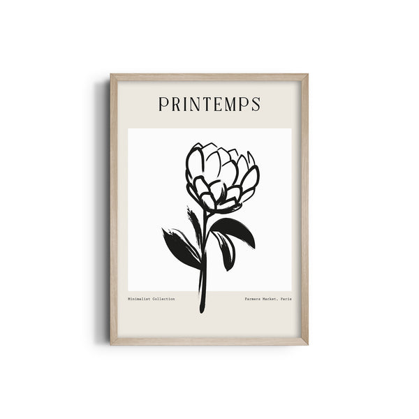 Farmers Market Boho Modern Wall Art