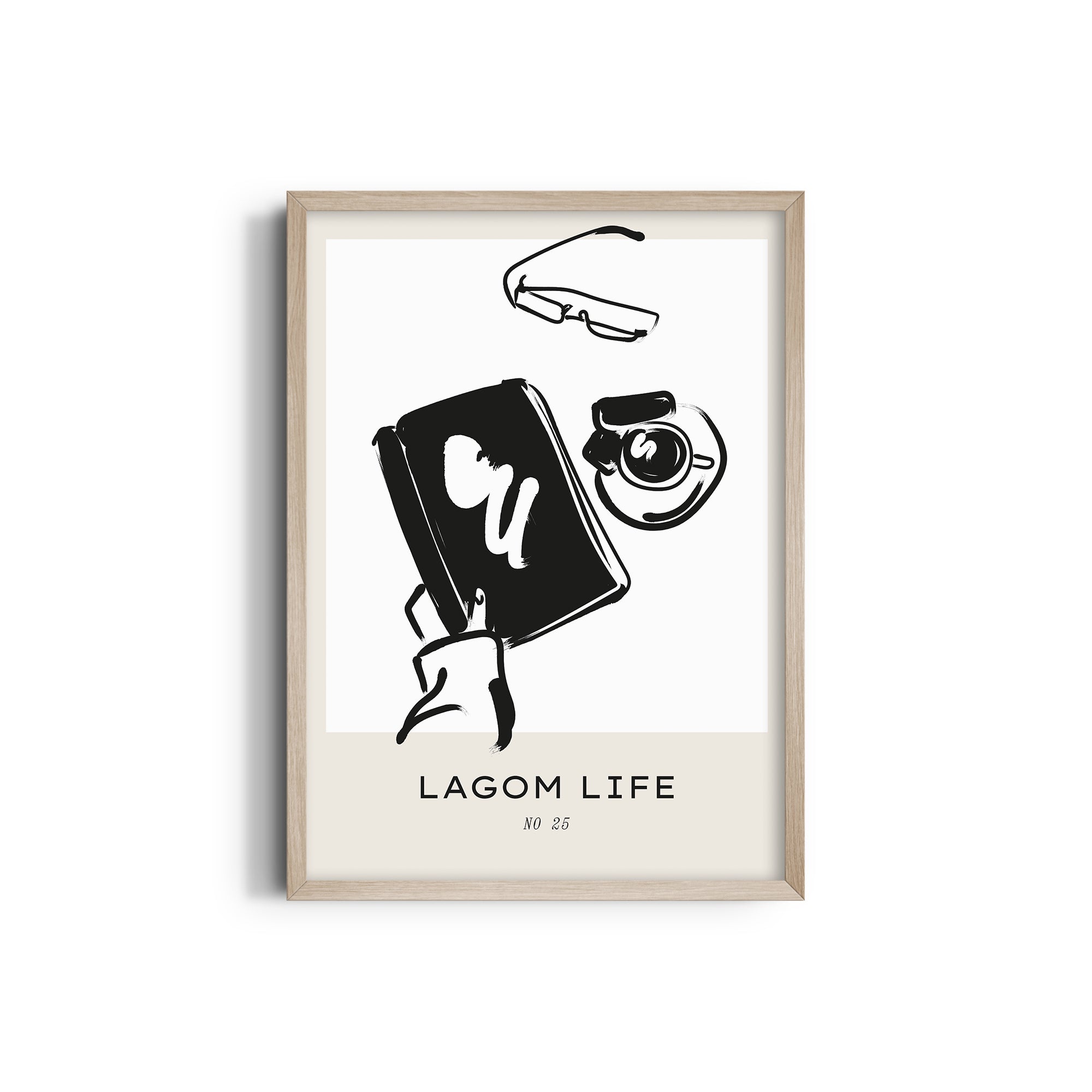 Morning coffee Boho Modern Wall Art
