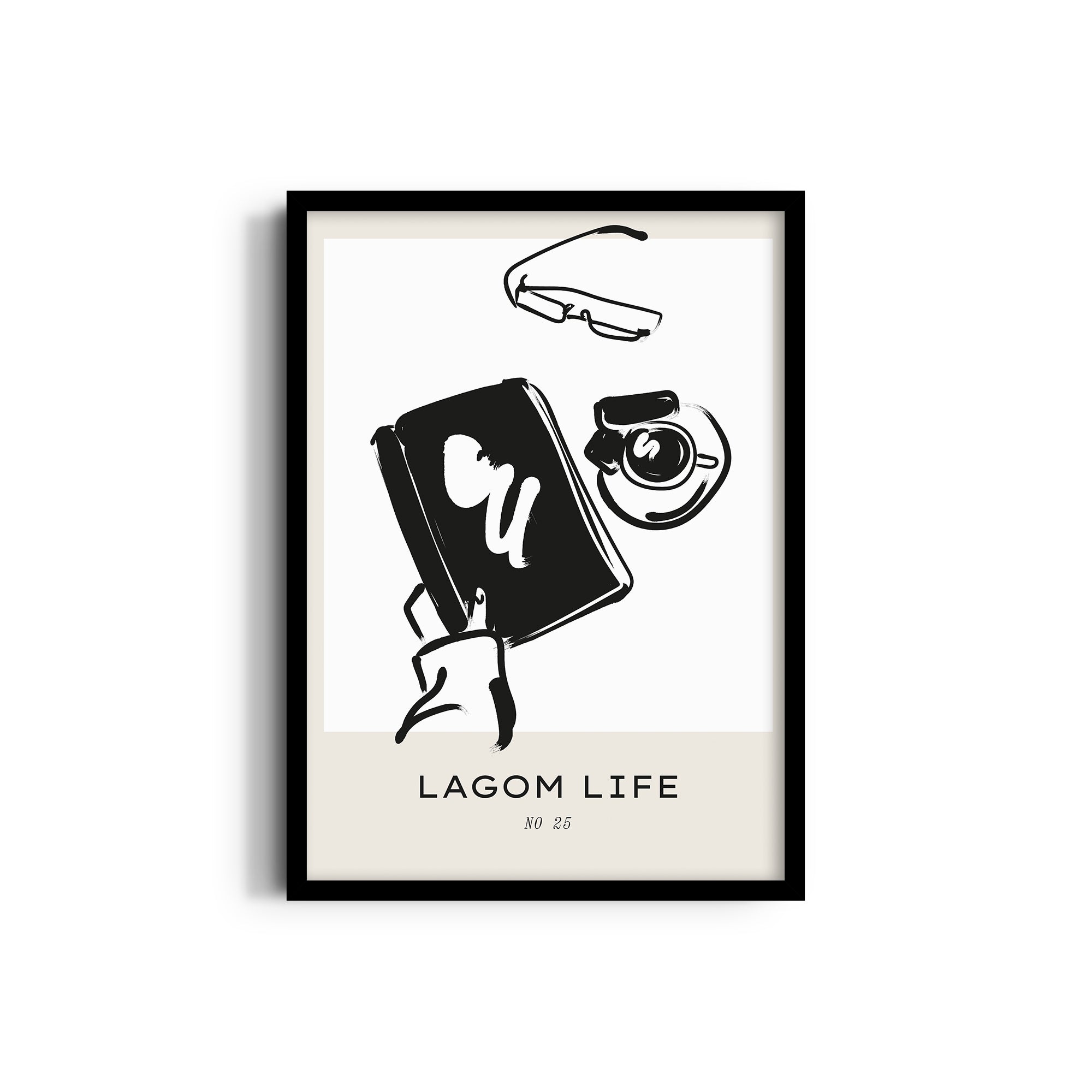Morning coffee Boho Modern Wall Art