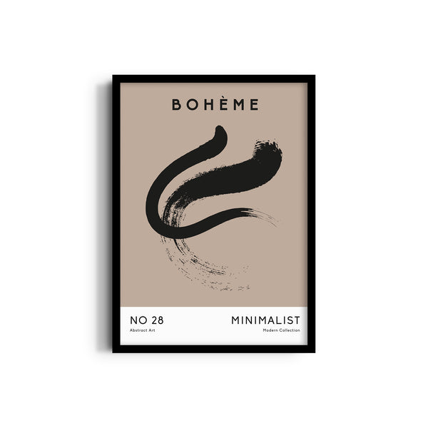 Bohemian Abstract Boho Modern Wall Art