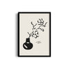 Flower Pot Boho Modern Wall Art