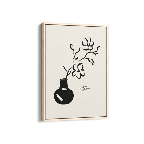 Flower Pot Boho Modern Wall Art