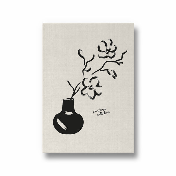 Flower Pot Boho Modern Wall Art