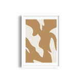 Yellow Abstract Boho Modern Wall Art