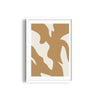 Yellow Abstract Boho Modern Wall Art