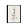 Female Line Art Boho Modern Wall Art