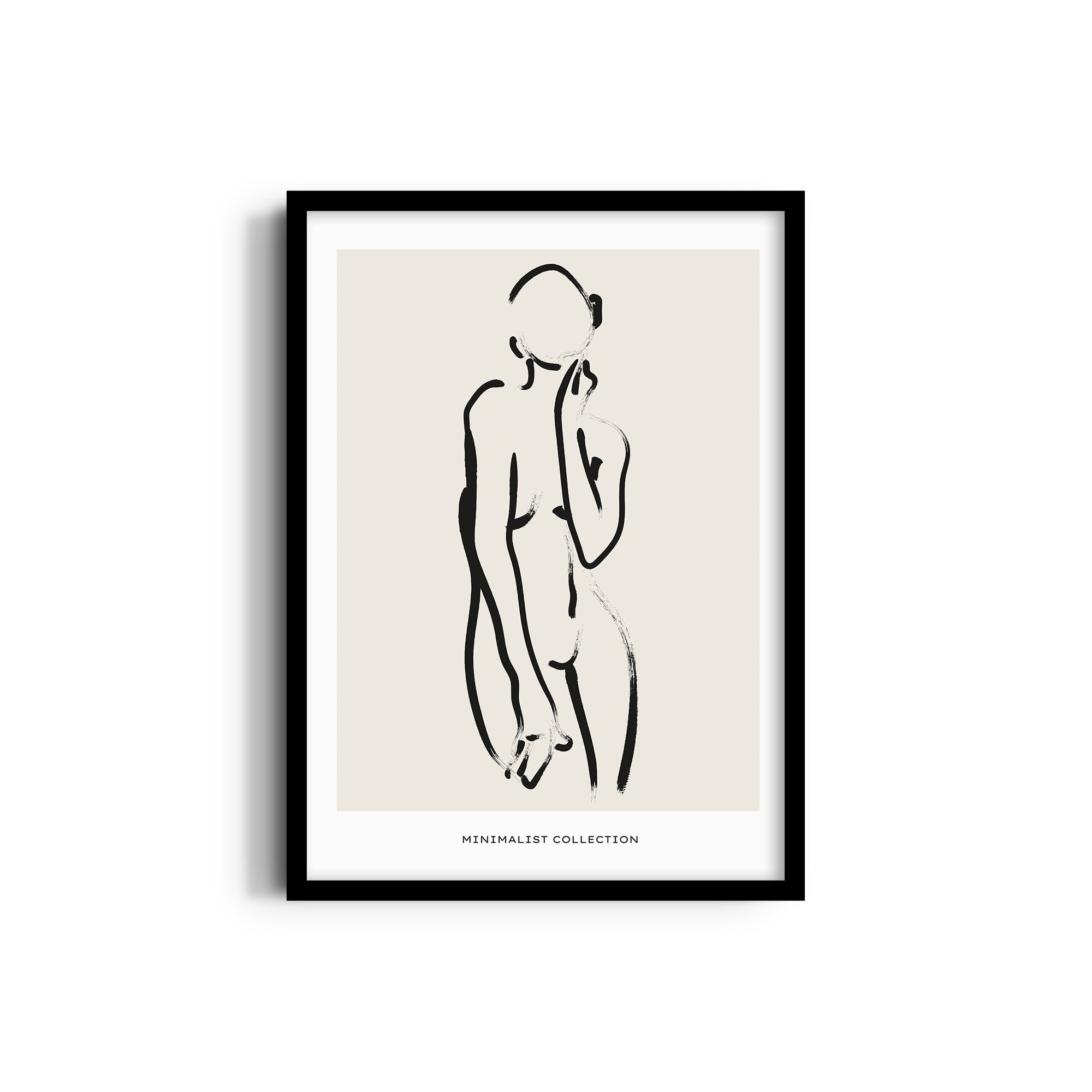 Female Line Art Boho Modern Wall Art