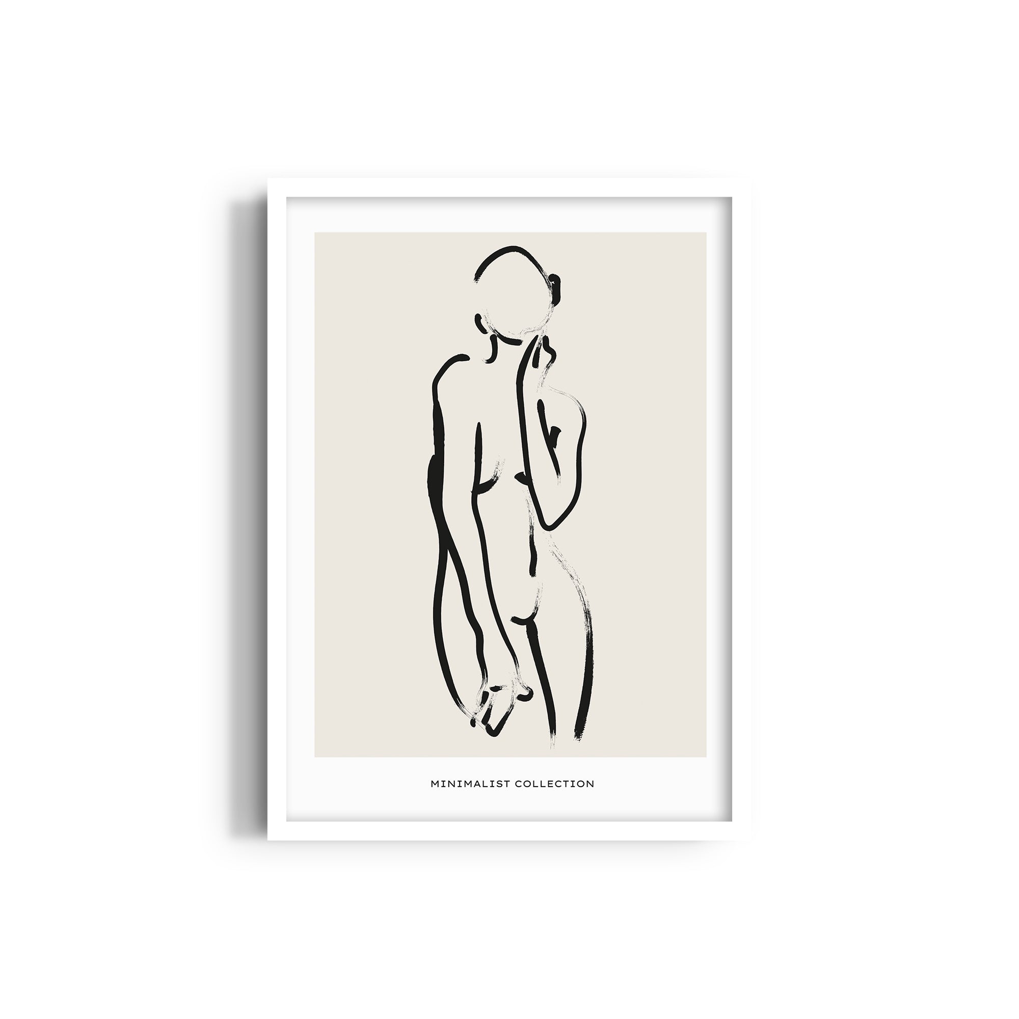Female Line Art Boho Modern Wall Art