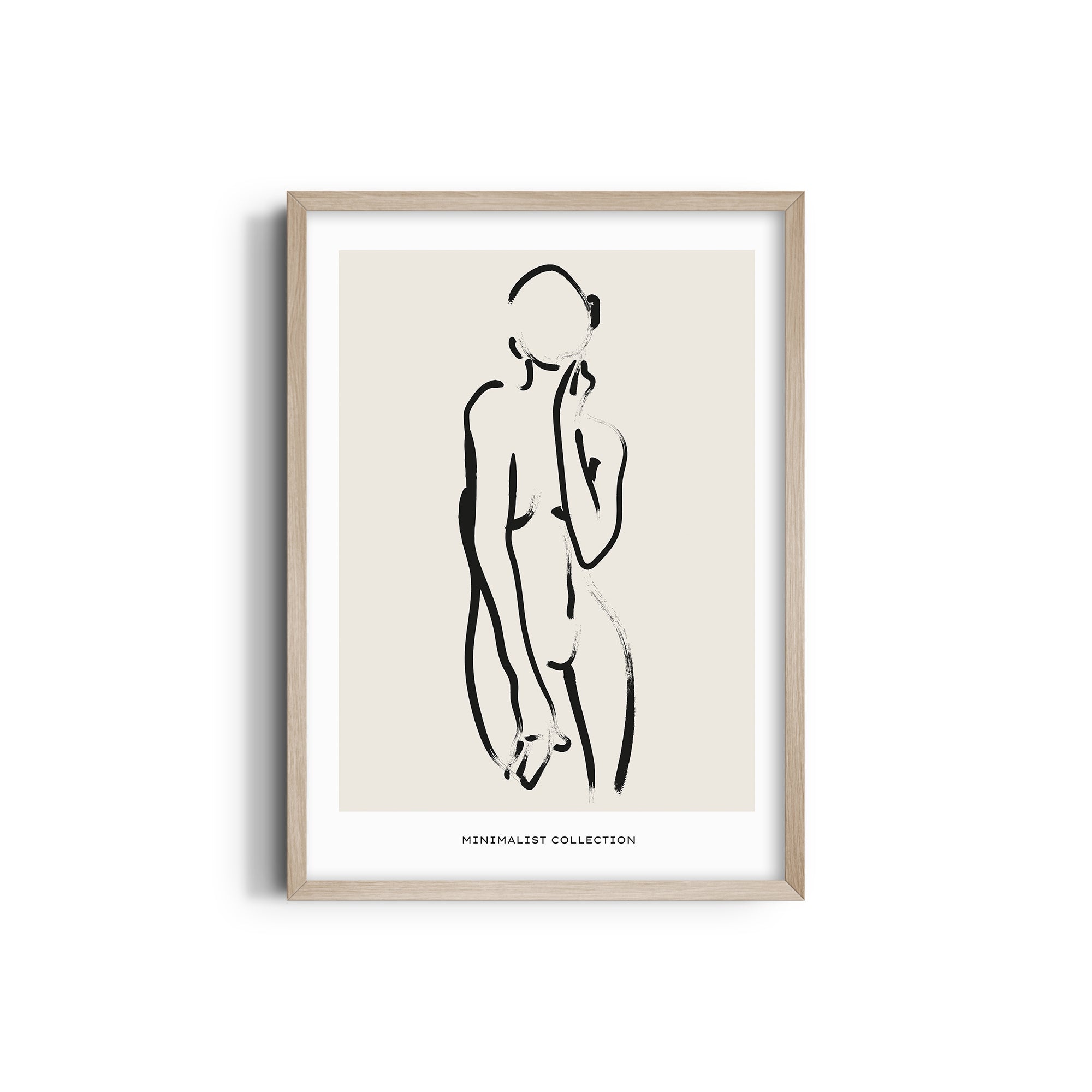 Female Line Art Boho Modern Wall Art
