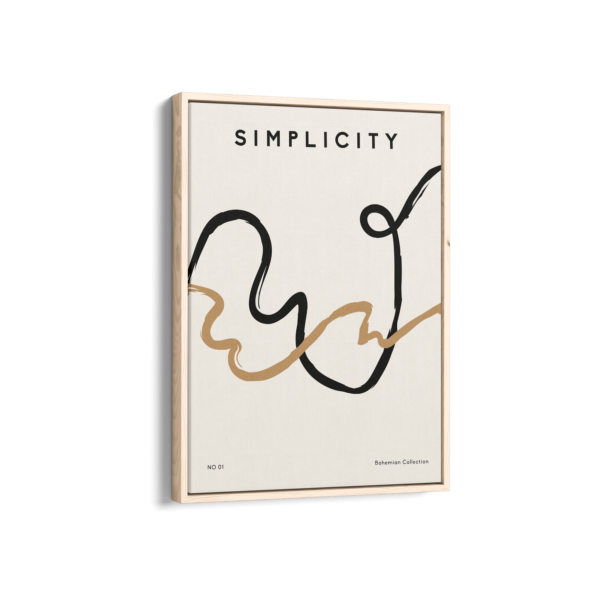 Simplicity Boho Modern Wall Art