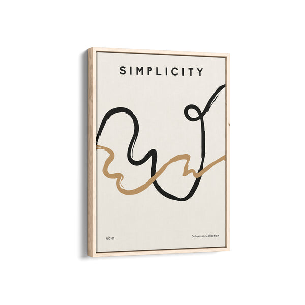 Simplicity Boho Modern Wall Art