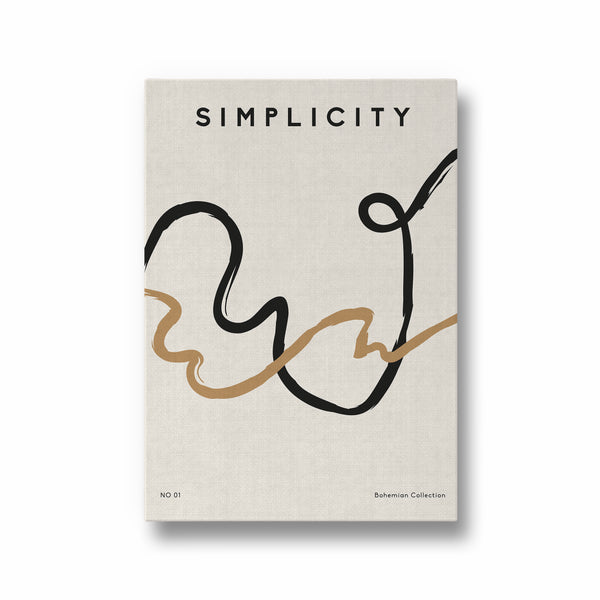 Simplicity Boho Modern Wall Art