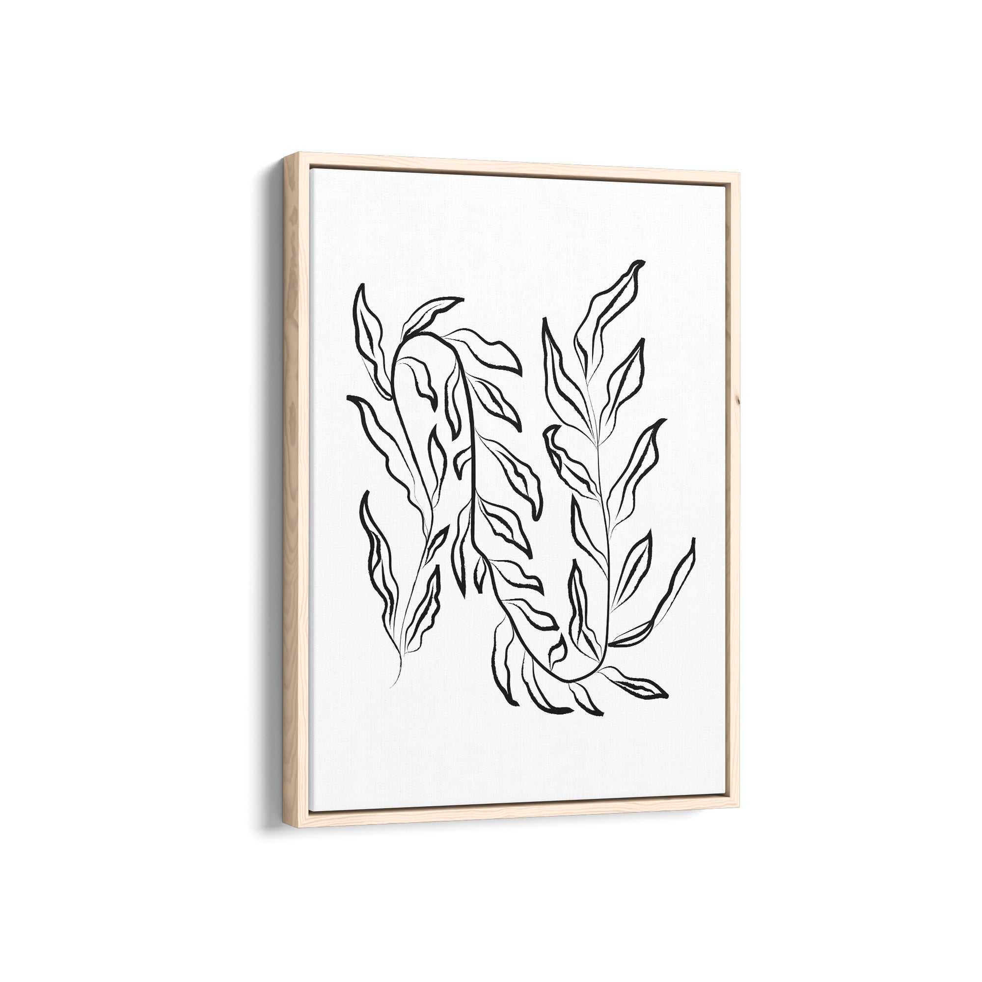 Wildflower Whispers Boho Modern Wall Art