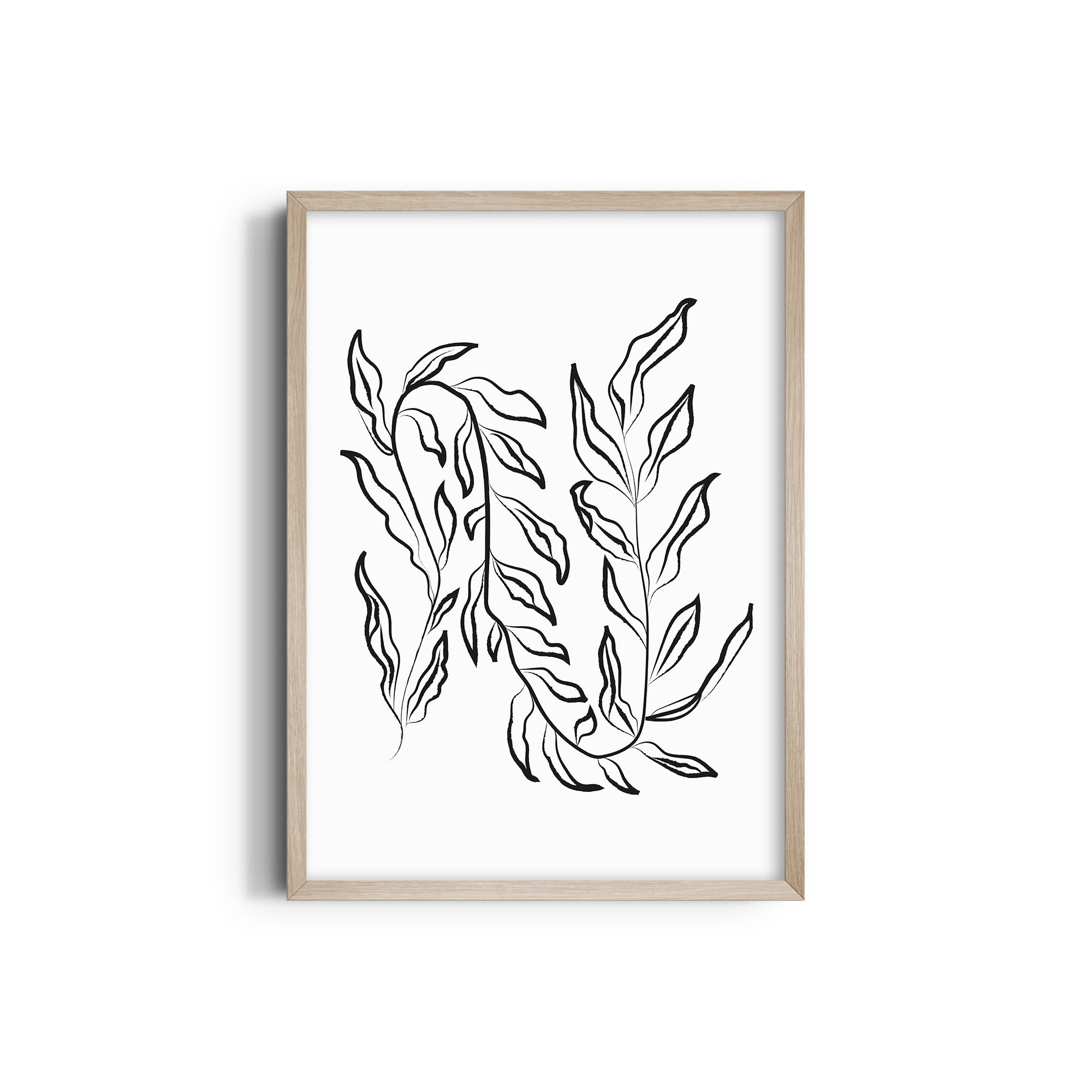 Wildflower Whispers Boho Modern Wall Art