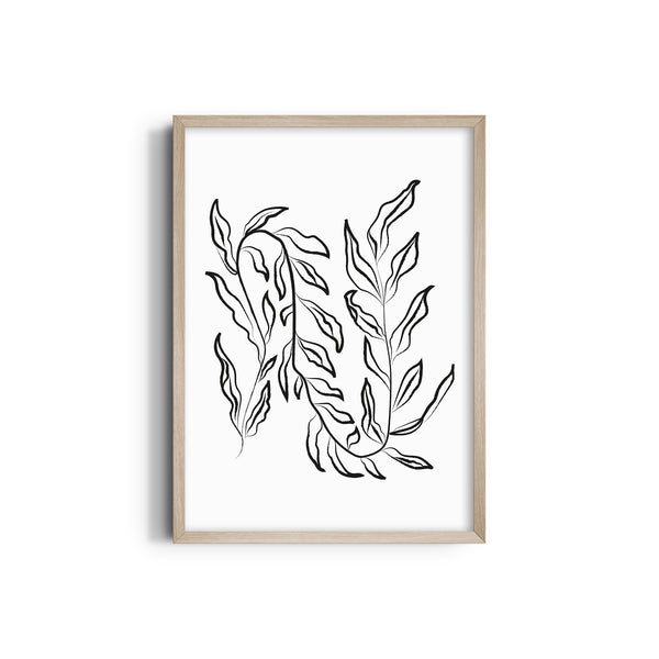 Wildflower Whispers Boho Modern Wall Art