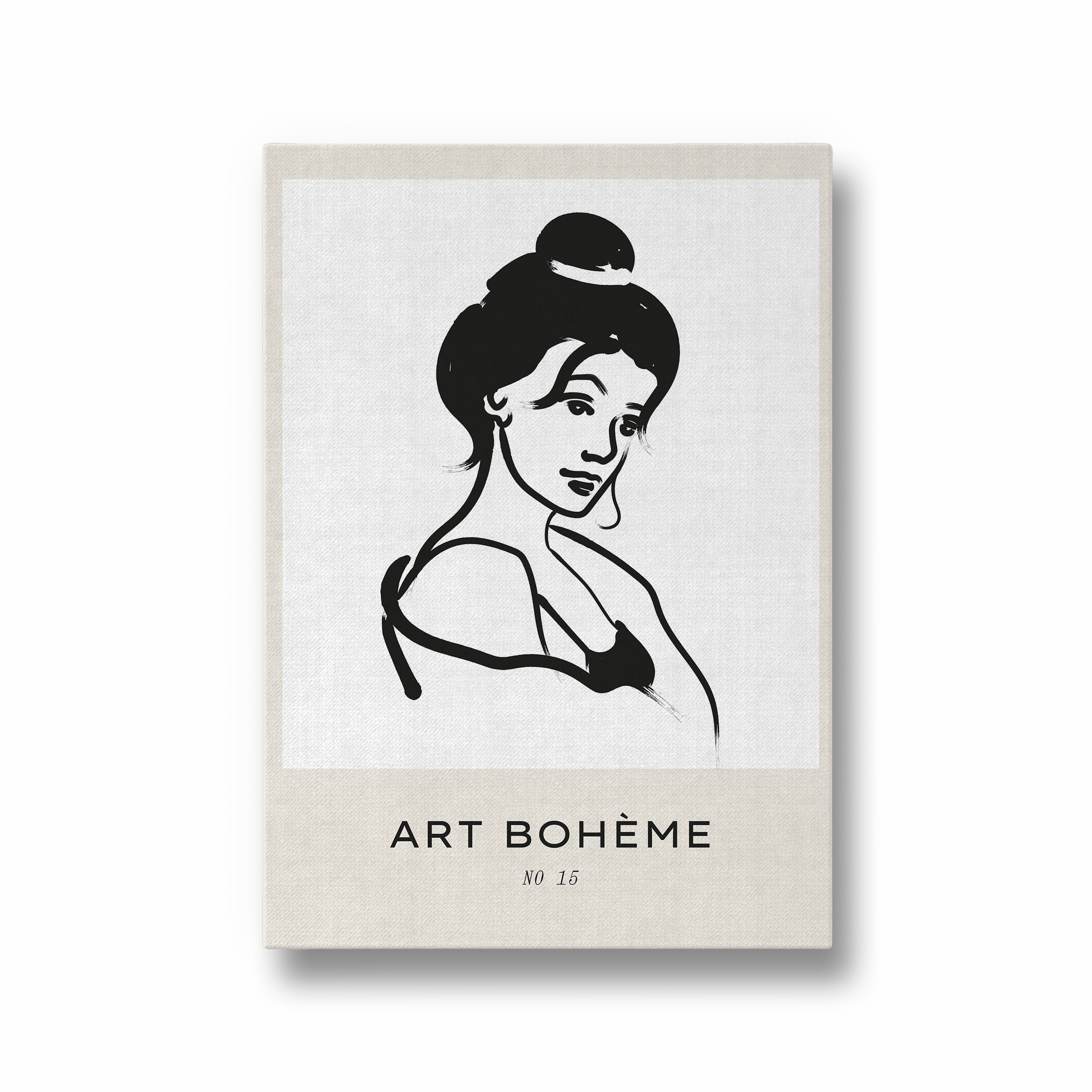 Beautiful Lady Boho Modern Wall Art