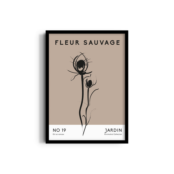 Fleur Sauvage Boho Modern Wall Art
