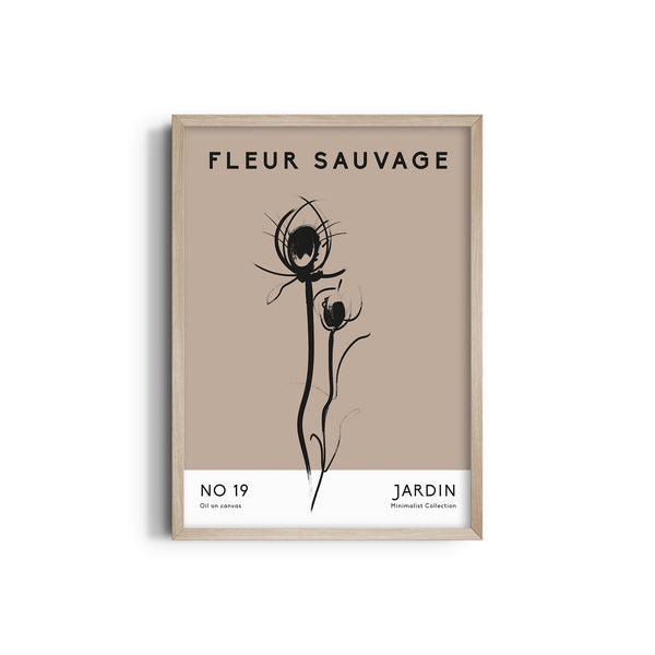 Fleur Sauvage Boho Modern Wall Art