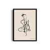 Beautiful Line art Boho Modern Wall Art