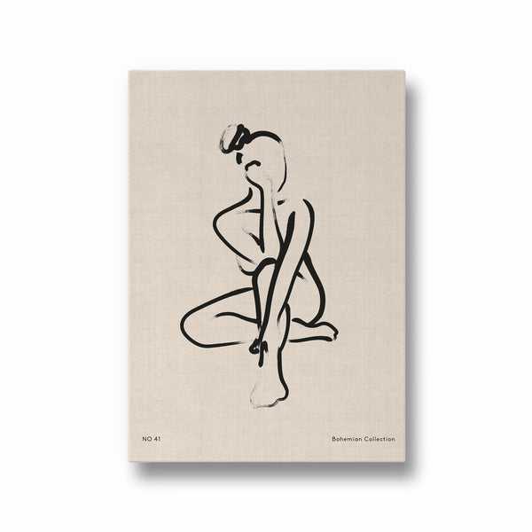 Beautiful Line art Boho Modern Wall Art