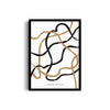 Random intersection Boho Modern Wall Art