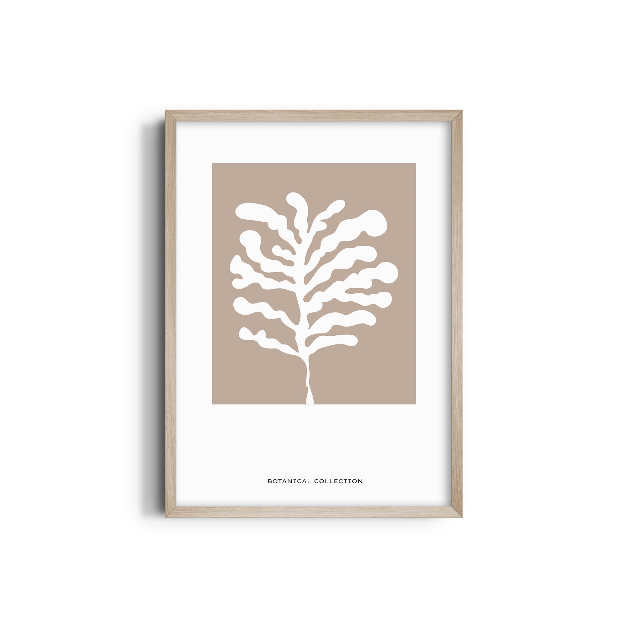 White Tree Boho Modern Wall Art