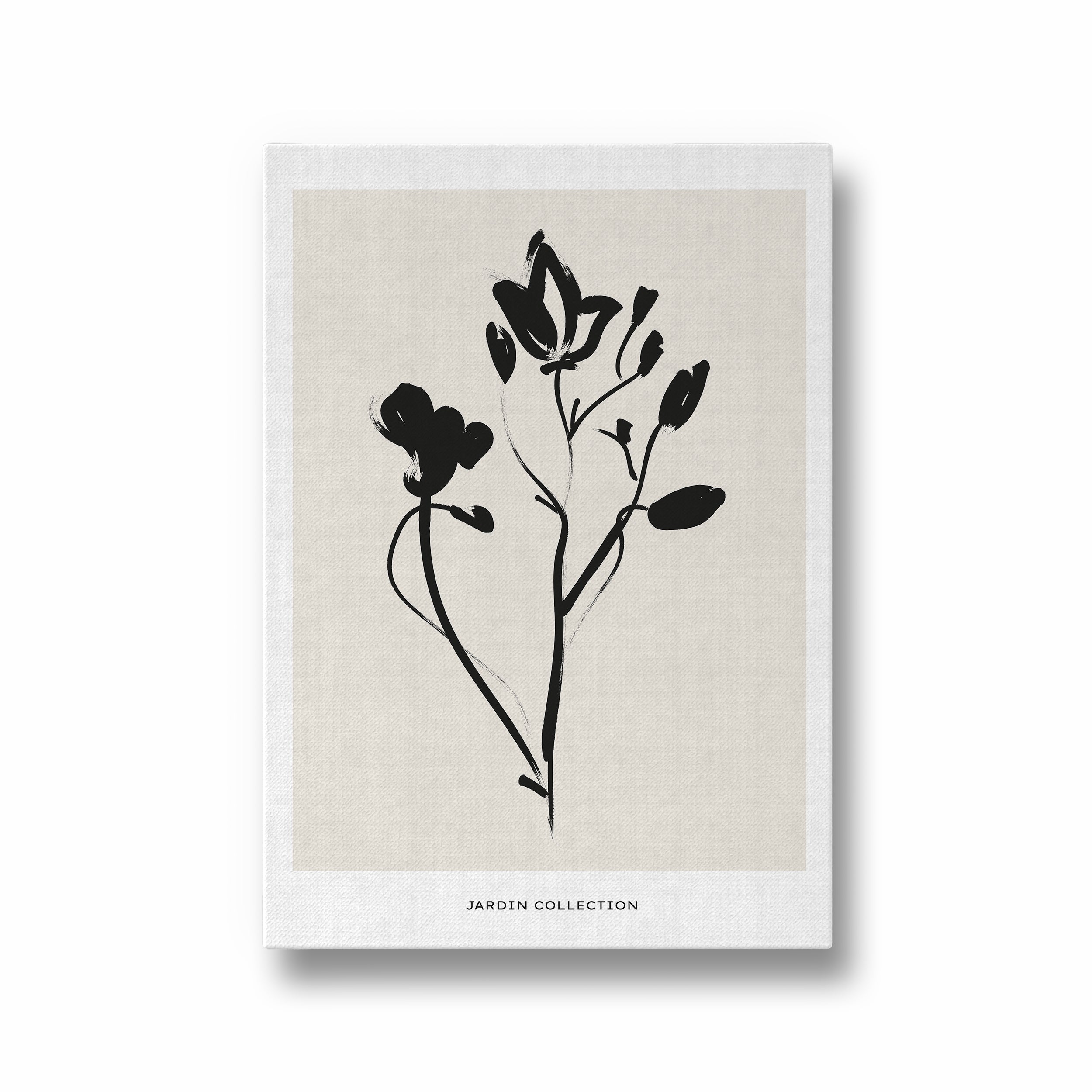 Dark Flower Boho Modern Wall Art