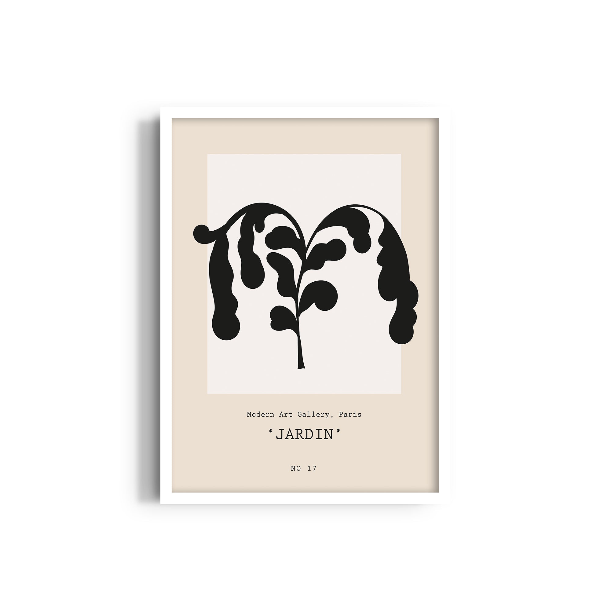 Jardin Collection Flower Boho Modern Wall Art