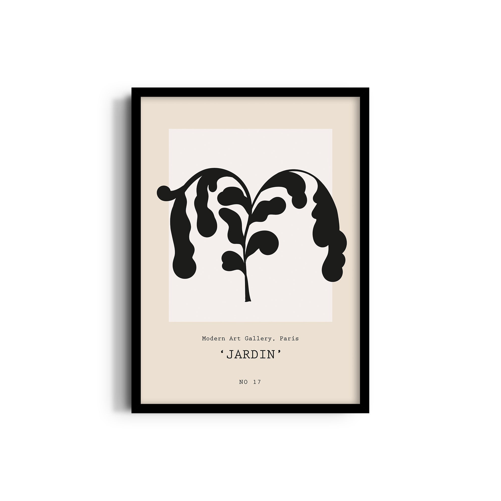 Jardin Collection Flower Boho Modern Wall Art
