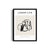 Bed Boho Modern Wall Art