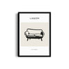 Simple Sofa Boho Modern Wall Art