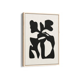 Abstract leaves Boho Modern Wall Art