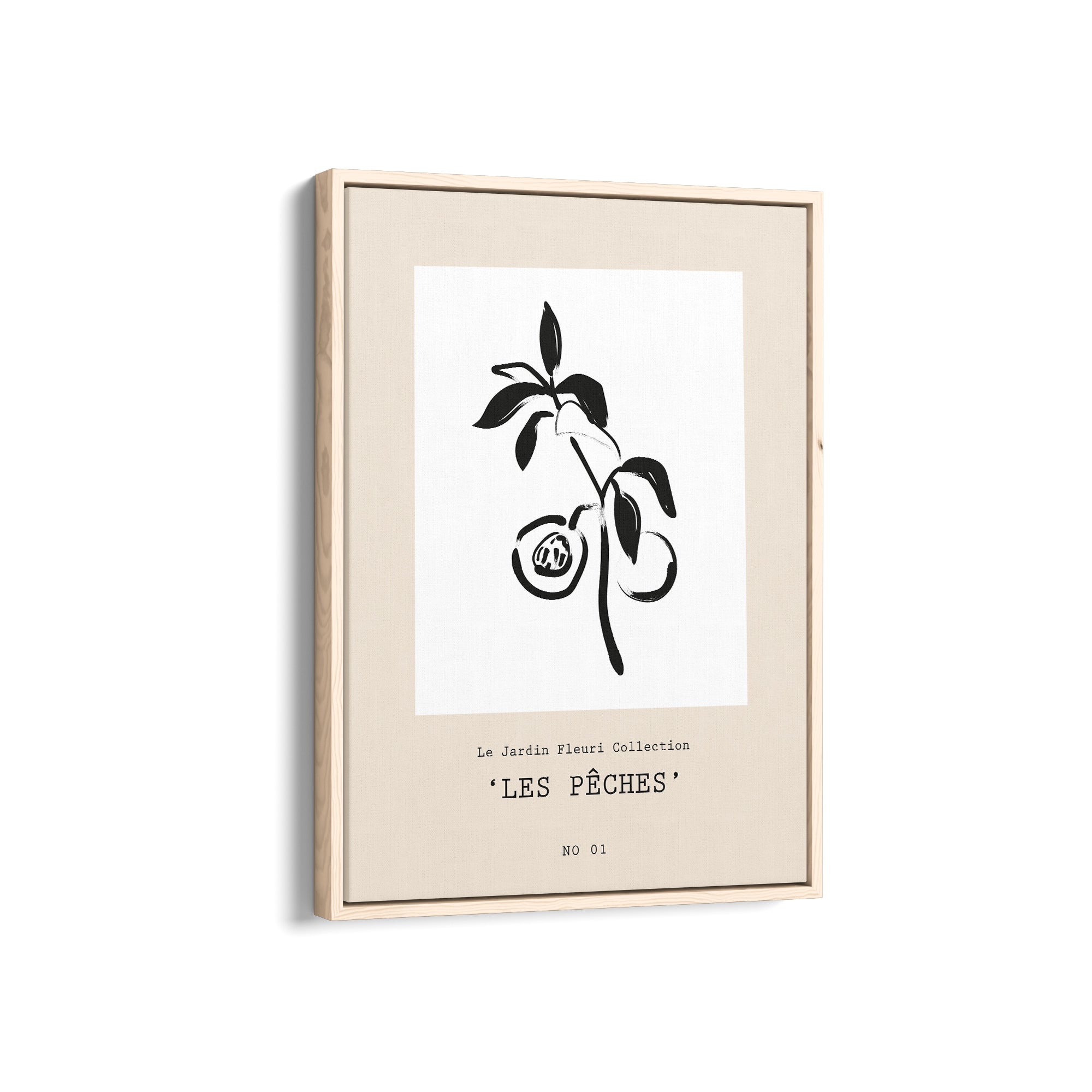 Les peches Boho Modern Wall Art