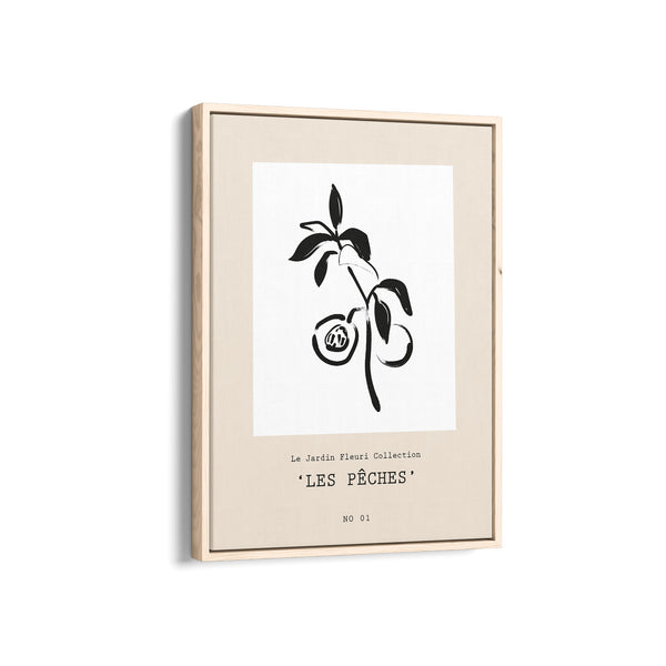 Les peches Boho Modern Wall Art