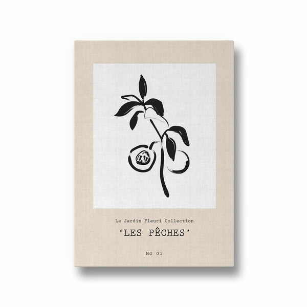 Les peches Boho Modern Wall Art