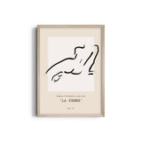 La femme Boho Modern Wall Art