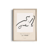La femme Boho Modern Wall Art