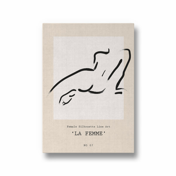 La femme Boho Modern Wall Art
